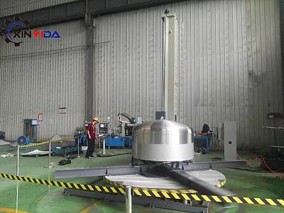 Tank and Dished Ends Polishing Machine